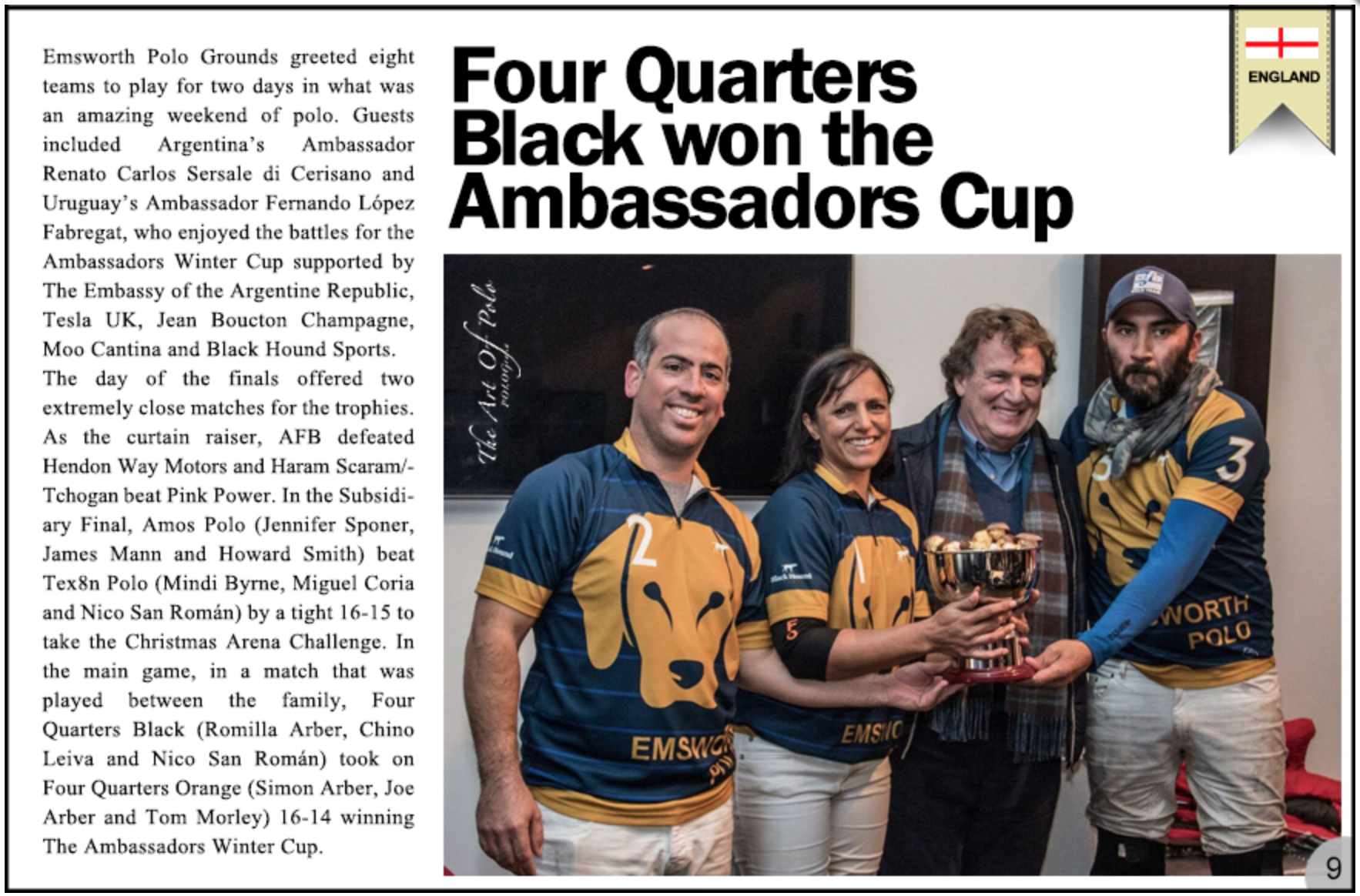 Argentina’s Ambassador Cup